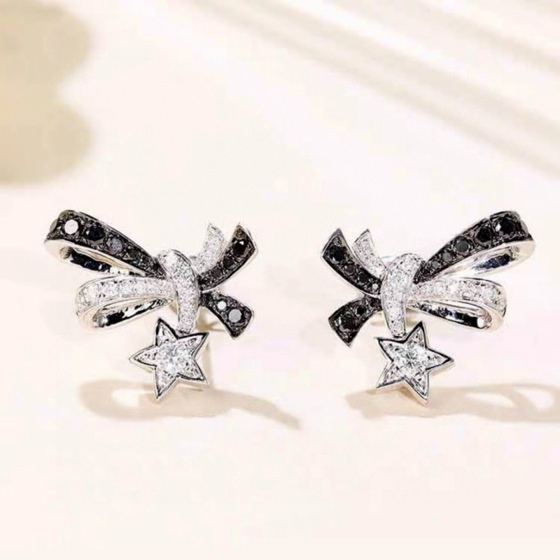 Ch*el earrings